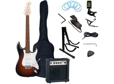 Scorpion PAC-10SB Pack Guitarra Eléctrica Sunburst