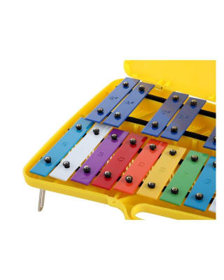 Metalófono RMX 25 Notas Cromático - Amarillo