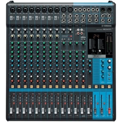 Mezclador Consola Yamaha Mg16xu - Interfaz Usb