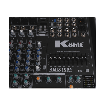 Kohlt KMIX1604 Mezclador 16 canales