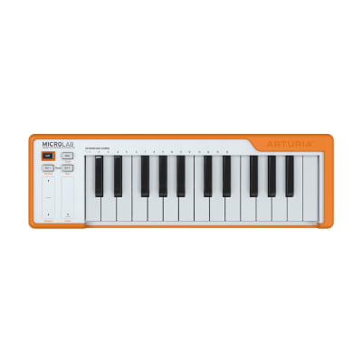 Controlador Midi Arturia Microlab Orange