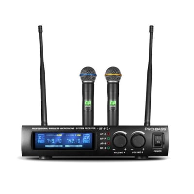 PROBASS UF 112 Microfono Inalambrico
