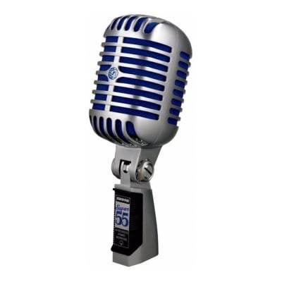Shure Super 55 Micrófono Vintage Profesional Azul