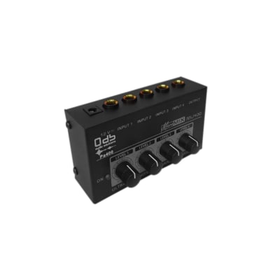 Mezclador Micro Mixer de 4 canales PA400 0db 