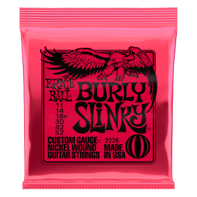 Ernie ball 2226 Burly Slinky para Guitarra Electrica 6 String