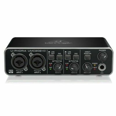 Behringer UMC202HD Interfaz de Audio