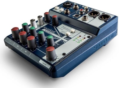 Soundcraft Notepad 5 Interfaz/Mezclador 5 Canales con USB