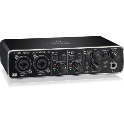 BEHRINGER UMC204HD Interfaz de Audio USB