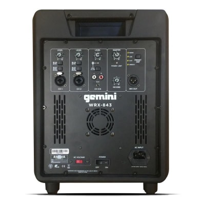 Gemini WRX-843 Sistema Audio Portable PA