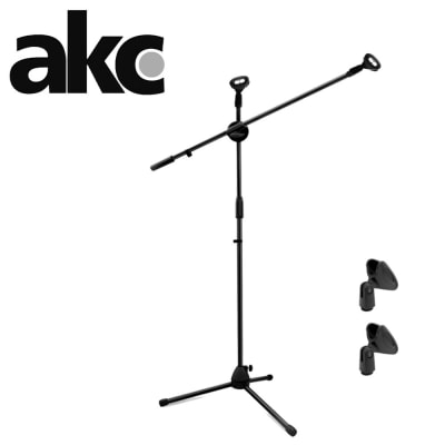 AKC MS-1BK Atril de Microfono C/Boom