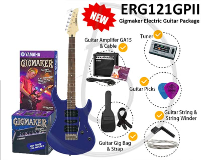 Yamaha ERG121GPII DBM Pack de Guitarra Eléctrica