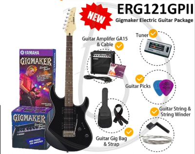 Yamaha ERG121GPII Black Pack de Guitarra Eléctrica