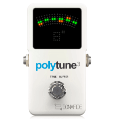 Pedal afinador TC ELECTRONIC POLYTUNE 3