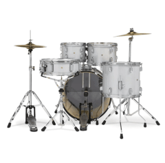 Bateria Acustica PDP Pack Bateria 5Pcs + Hardware + Platillos / Center Stage Diamond White Sparkle