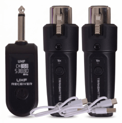 Convertidor Microfono Inalambrico Doble WMC-2U