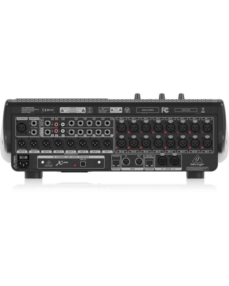 Behringer X32 PRODUCER Mezclador Digital | centralmusic