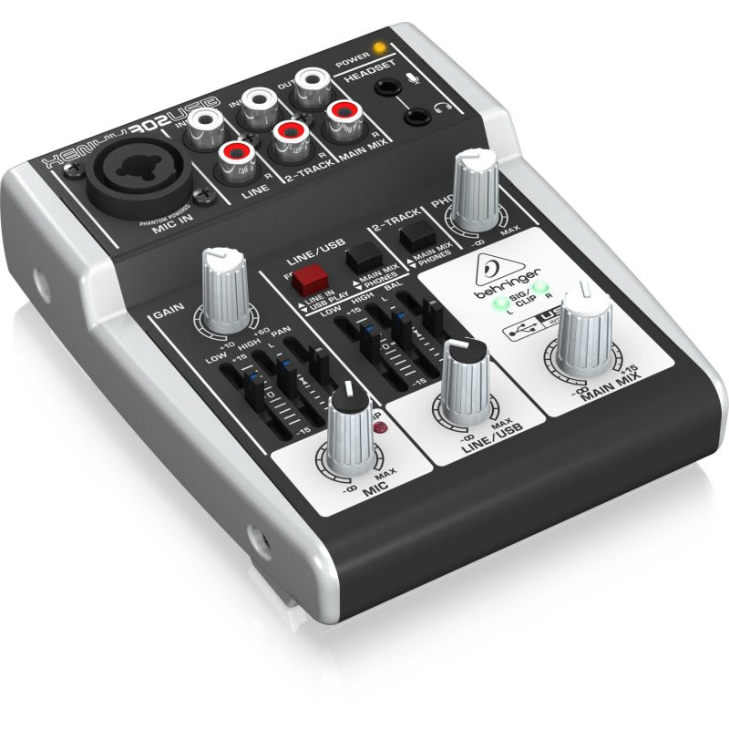 Behringer 302USB Interfaz Mixer