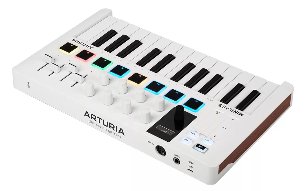 Arturia Minilab 3 WH Controlador MIDI | centralmusic