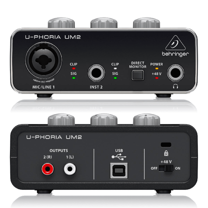 BEHRINGER UM2 Interfaz de Audio USB