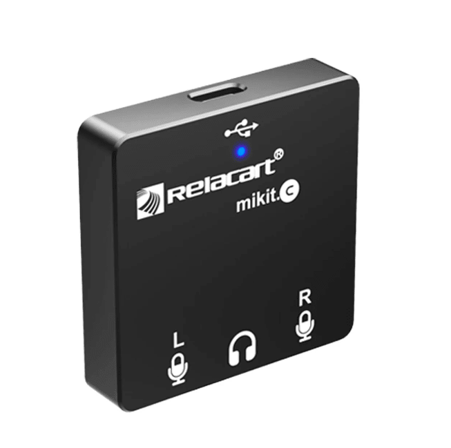 Interfaz de Audio Móvil Relacart Mikit-C