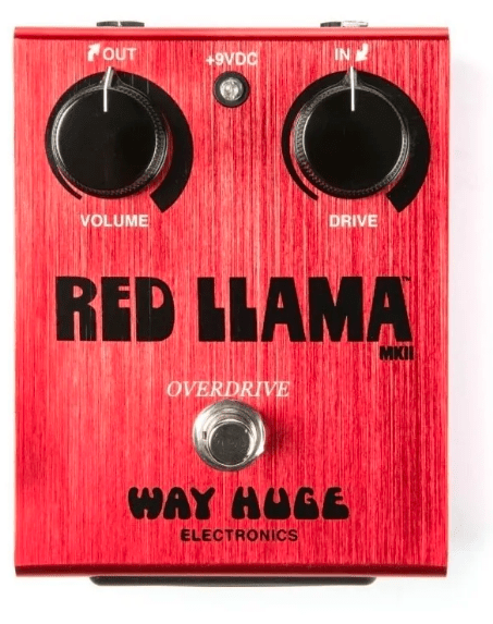 Pedal Guitarra Overdrive Mkii Red Llama Way Way | centralmusic