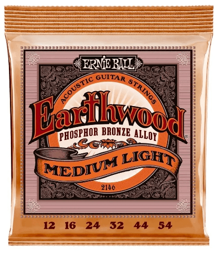Cuerda Guitarra Acústica Earthwood Medium Light 2146