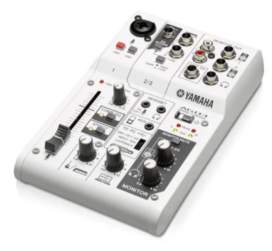 DJ機材 YAMAHA AG03 MIXING CONSOLE Yamaha Ag03 Mezclador Híbrido Usb | centralmusic