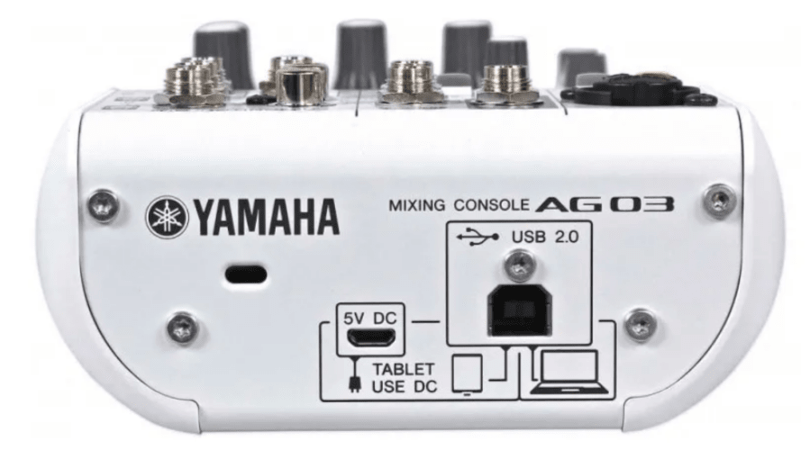 YAMAHA AG03　　yamahaag03 Yamaha Ag03 Mezclador Híbrido Usb | centralmusic