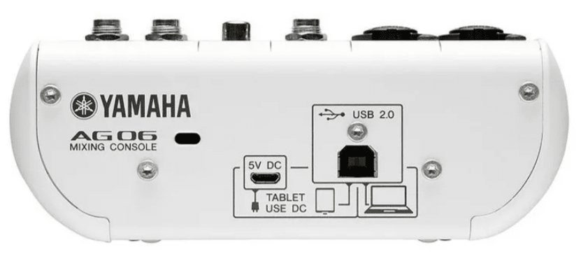 Yamaha Ag06 Mezclador Híbrido Usb | centralmusic