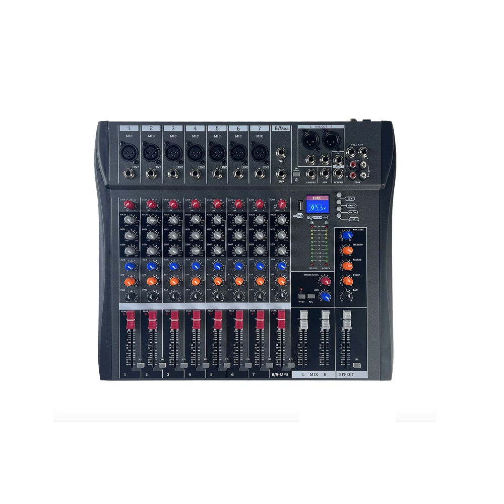 Mezcladora de 8 canales 0DB CT-8