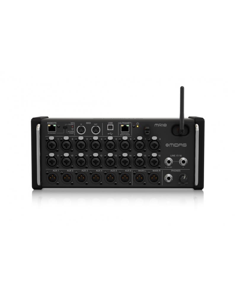 MIDAS MR18 Mezclador Digital | centralmusic