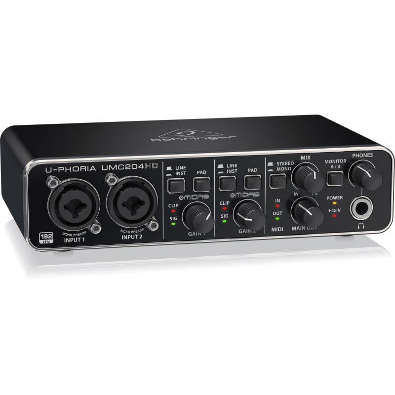 BEHRINGER UMC204HD Interfaz de Audio USB