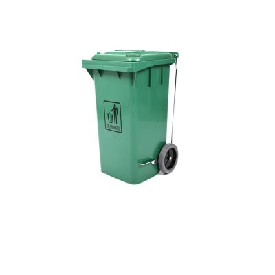 TACHO DE 120 LT CON RUEDA Y PALANCA