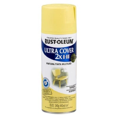 RUST OLEUM ULTRA COVER AMARILLO SATINADO