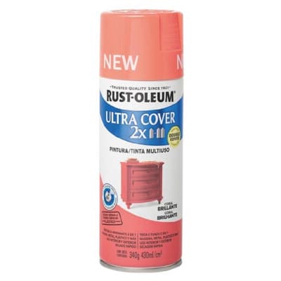 RUST OLEUM ULTRA COVER CORAL BRILLANTE