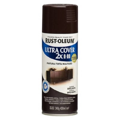 RUST OLEUM ULTRA COVER MARRON BRILLANTE
