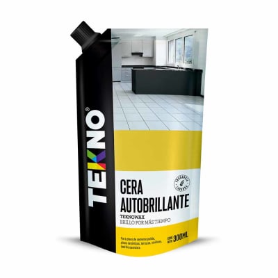 TEKNO CERA AUTOBRILLANTE AMARILLO SACHET 300ML