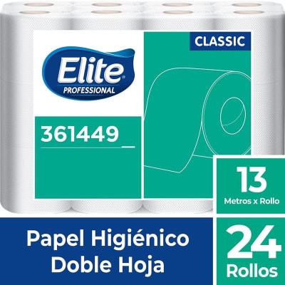 ELITE PAPEL HIGIENICO PQT X 24 RLL