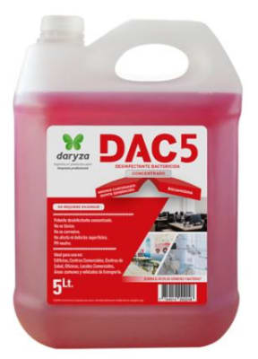 DARYZA DAC5 DESINFECTANTE CONCENTRADO gal