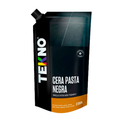 TEKNO CERA PASTA NEGRO SACHET 300ml1