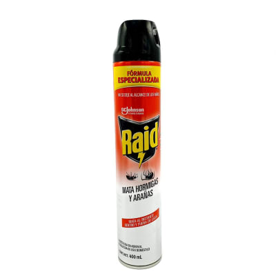 RAID MATA HORMIGAS Y ARAÑAS 400ML1