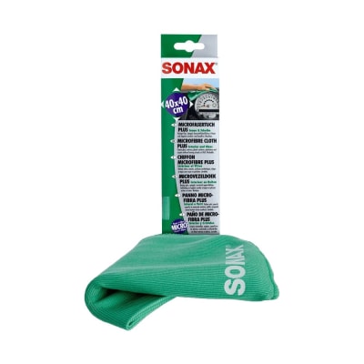 SONAX PAÑO MICROFIBRA INTERIORES X 1 VERDE