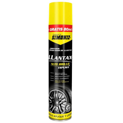 SIMONIZ LIMPIADOR RENOVADOR DE LLANTAS LLANTAX 480 ML1