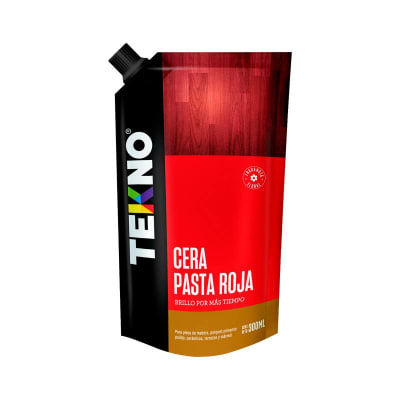 TEKNO CERA PASTA ROJO SACHET 300ml1
