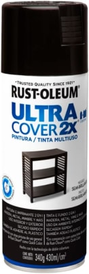 RUST OLEUM ULTRA COVER NEGRO SEMI BRILLANTE