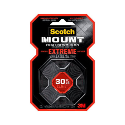 3M CINTA MONTAJE EXTREME 25.4MM X 1.52MT