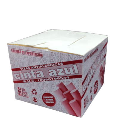 CINTA AZUL TIZA COLORES x801