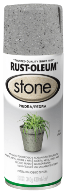 RUST OLEUM STONE TEXTURADO PIEDRA GRIS