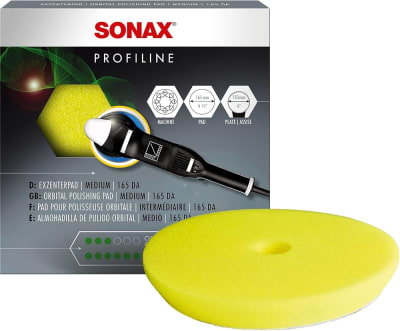 SONAX PAD DE PULIDO AMARILLO 125MM