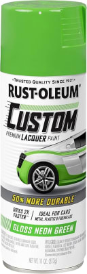RUST OLEUM AUTOMOTIVE ACRILICO VERDE NEON BRILLANTE